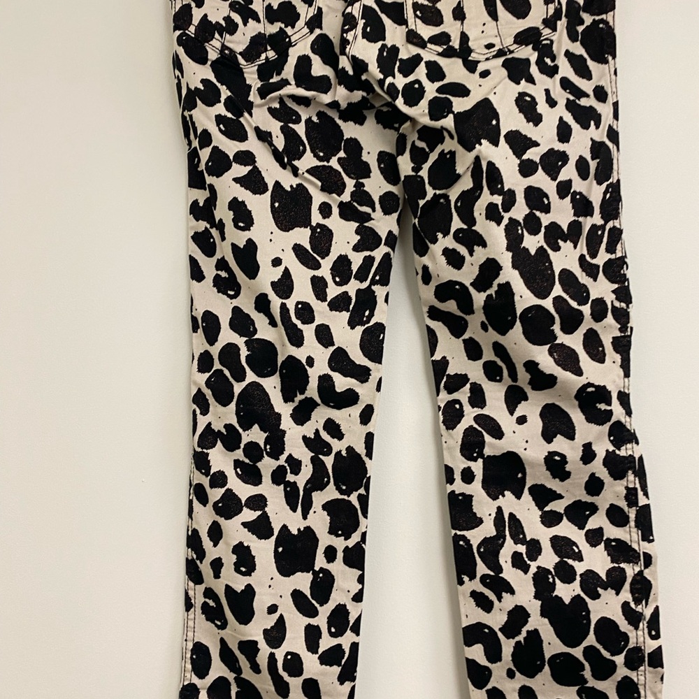 Vintage TRIPP NYC Animal Print mid-rise jeans
